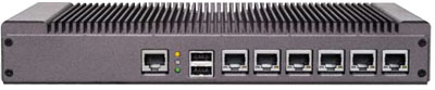 Roc-Box D510 - a high performance router with 1.66GHz Intel Atom Dual-Core CPU, 2.0GB RAM, 6 Gig ethernet ports, 1U router with Mikrotik RouterOS version 5.x