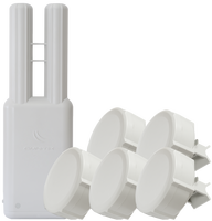 Mikrotik RB/SXTSixpack - five SXTs and one OmniTIK - 5GHz 802.11n outdoor radios