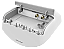 MTAS-5G-19D120 5GHz 19 dBi 120 degree Dual Polarity Sector antenna - Base connections