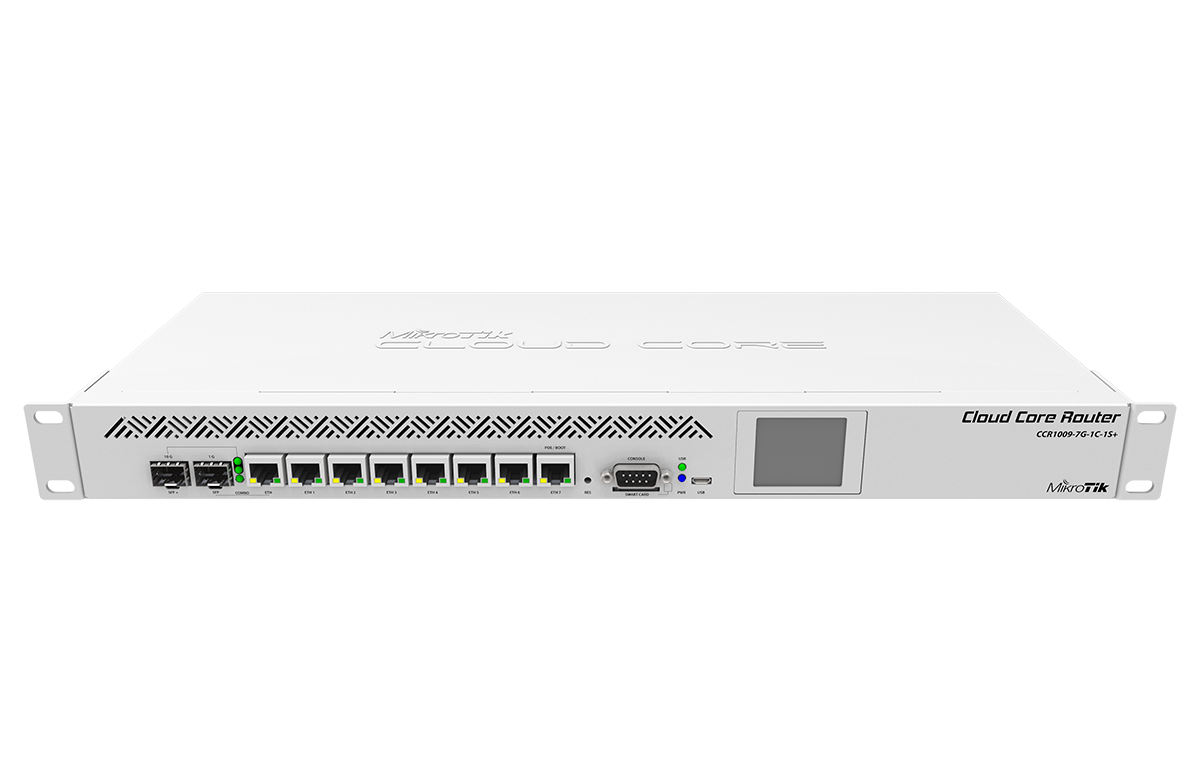 Mikrotik RouterBoard CCR1009-7G-1C-1S+ High Performance Cloud Core