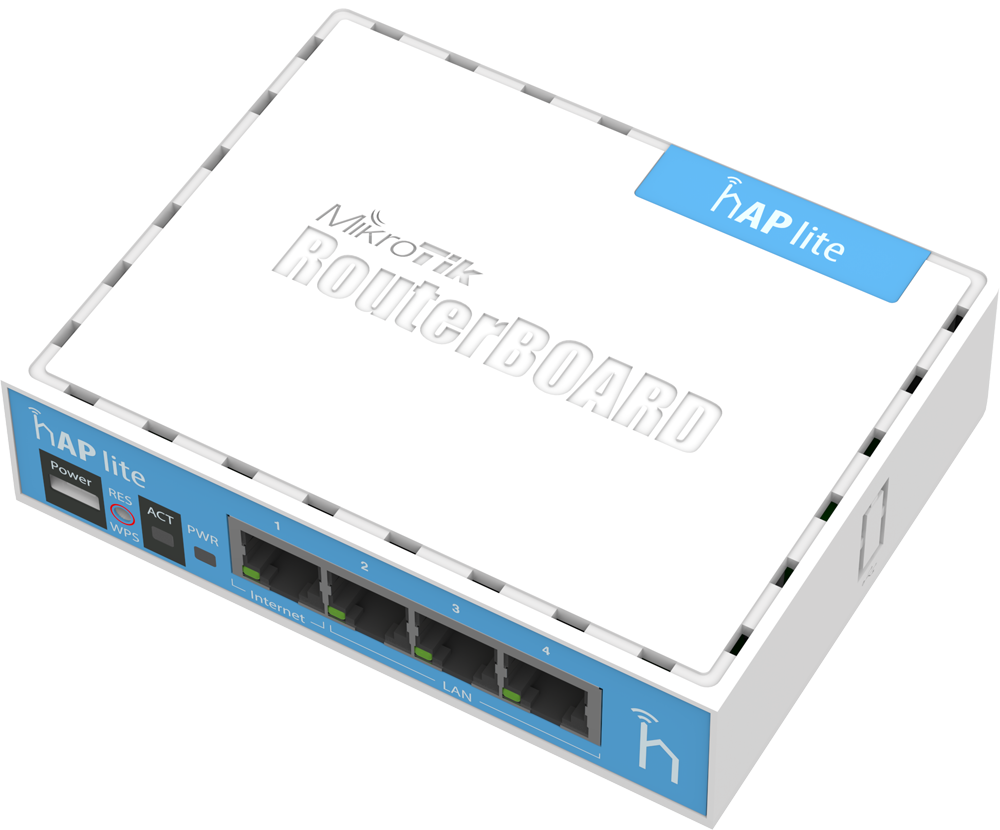 Mikrotik RouterBoard RB941 2nD Home Access Point Lite hAP Lite 4 