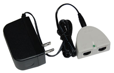 24VDC-POE Mikrotik 24vdc, 19 watt switching power supply with passive POE adapter