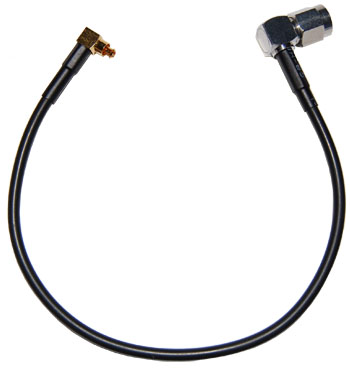 5210004-002  MC to Right Angle SMA 8 inch pigtail cable