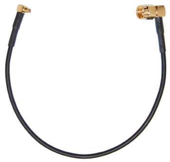 5210004-003  Right Angle MMCX to Right Angle SMA 8 inch pigtail cable
