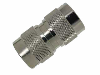 N Male to N Male Adapter, Gold Plated Contacts