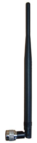 ANT-5OMNI-24-NM 2.4GHz 5dBi Omnidirectional Rubber Duck style antenna with swivel and N-Male connector (for indoor use)
