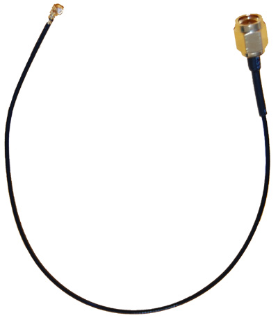 ARC-CJ1055S01  Right Angle U.fl to Straight SMA 9.5 inch (240mm) pigtail cable