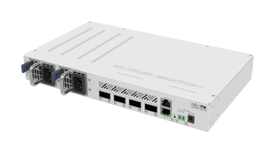 Mikrotik CRS504-4XQ-IN with 4x100G QSFP28 - your doorway to the world of 100 Gigabit networking - New!