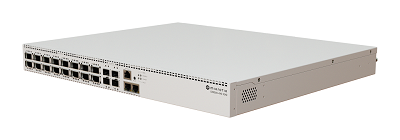 Mikrotik's new Cloud Router Switch CRS520-4XS-16XQ-RM is an ultra-fast enterprise switch with extra processing power due to the CCR series CPU & the best price per 100 Gigabit port on the market!