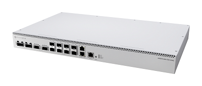 Mikrotik CRS812-8DS-2DQ-2DDQ-RM - 2x 10G Ethernet, 8x 50G SFP56, 2x 200G QSFP56, and 2x 400G QSFP56-DD ports           - New!