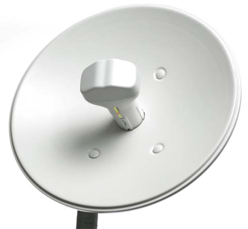 NB-5G25 NBM5 5GHz with 25dBi dish NanoBridgeM the World's first hi-performance and cost-effective MIMO bridging devices