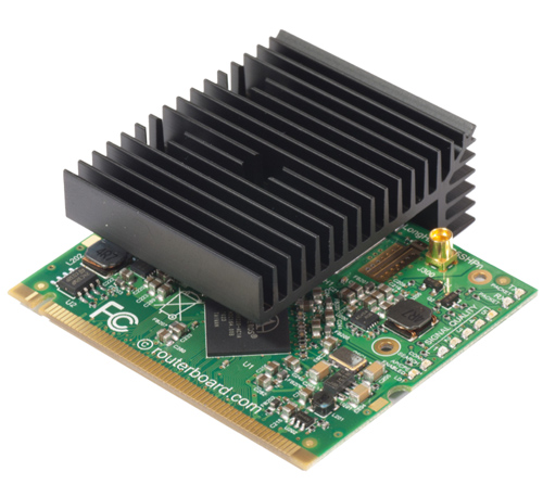 R5SHPn Mikrotik 802.11a/n High Power Longhaul 1x1 MIMO MiniPCI card - 800mw output Atheros AR9220 chipset - New!