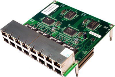 RB/816 RB816 Mikrotik RouterBoard 816 daughtercard adds 16 10/100 ethernet ports to RB/600 and RB/800 - New