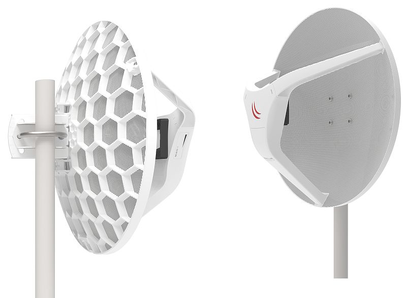 Mikrotik Wireless Wire Dish (RBLHGG-60ad) LHG 60G  a high-speed 60 GHz CPE point-to-multipoint unit - New!