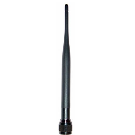 2.4GHz 2dBi / 5GHz 5dBi Omnidirectional outdoor antenna 7.6 inches (19cm) tall with direct mount N-male connector - Laird Tri-Band model RD2458-5-OTDR-NM