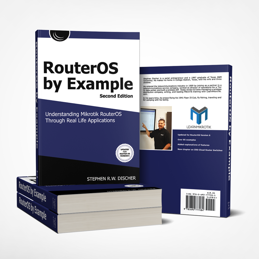 Mikrotik RouterOS by Example, 2nd Edition, B&W Illustrations