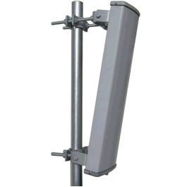 4.9 to 5.8GHz 16dBi Standalone 120 Degree V Pol Sector Antenna with N-female jack - Laird model S49016120PNF