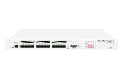 Mikrotik RouterBoard CCR1016-12S-1S+ Extreme Performance Cloud Core Router with 12 SFP ports, 1 SFP+ port and RouterOS Level 6 license - New!