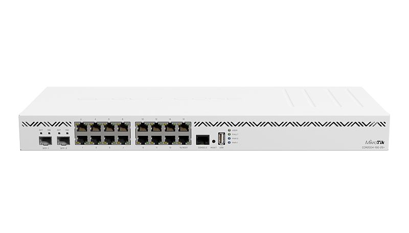 Mikrotik CCR2004-16G-2S+ - this powerful and affordable router crushes all previous CCR models in single-core performance - New!