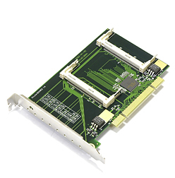IA/MP4 RB/14 RB14 MikroTik RouterBOARD 14 miniPCI to PCI adapter  (four-slot miniPCI adapter) - EOL