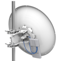 Mikrotik mANT30 MTAD-5G-30D3-PA 5GHz 30 dBi Dual Polarity Parabolic Dish antenna with precision alignment mount - New!