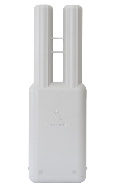 Mikrotik's OmniTIK U-5HnD is a weatherproof outdoor AP with dual-polarized omni antennas, a 5GHz 400mw 2x2 MIMO radio, and 5 10/100 ethernet ports - Ltd time special!