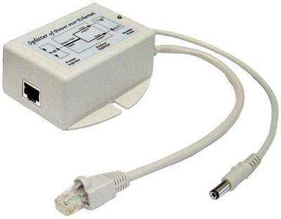 POE-5s-afi Laird / Pacific Wireless 5vdc, 2.4amp (12w) active 802.3af POE splitter with isolation