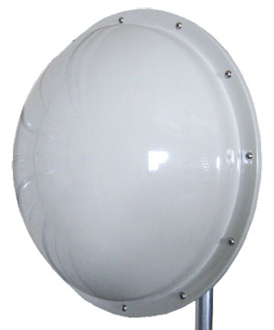 Laird /Pacific Wireless Radome cover for their 3 foot (0.9M) dish antenna