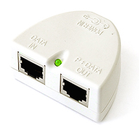 RB/P54 Mikrotik Passive POE Injector with LED for use with RB/133, RB/133C, RB/150, RB/192, RB/230, RB/333, RB/532, RB/532a, RB/600