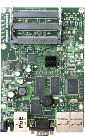 RB/433 RB433 Mikrotik RouterBOARD 433 with Atheros AR7130 300MHz ...