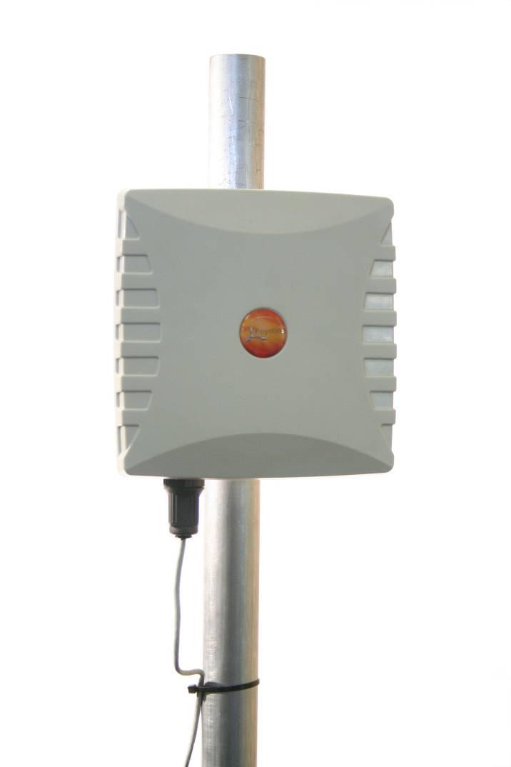 WLAN-A0038 2.4GHz 15dBi Waterproof Compartment Antenna, White, low profile.