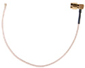 5210004-006  U.Fl to Right Angle SMA 8 inch pigtail cable