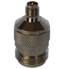 RPSMA Female to N Female Adapter. Gold Plated Contacts
