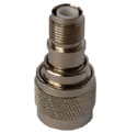 RPTNC Female to N Male Adapter, Gold Plated Contacts