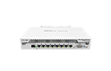 Mikrotik RouterBoard CCR1009-7G-1C-PC High Performance Cloud Core Router with 7-10/100/1000 ethernet ports, 1 combo ethernet / SFP port and RouterOS Level 6 license - New!