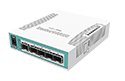 Mikrotik Cloud Router Switch CRS106-1C-5S complete 5 SFP ports plus 1 combination port 10/100/1000 layer 3 switch and router assembled with case and power supply - New!