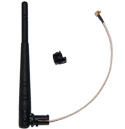 AC/SWI-MMCX ACSWIM 2.4-5.8 GHz 2.5dBi/5.5dBi Omnidirectional Swivel Antenna with cable and MMCX connector (for indoor use)