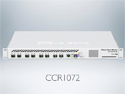 Mikrotik RouterBoard CCR1072-1G-8S+ Extreme Performance Cloud Core Router with 8 SFP+ ports, 1 Ethernet port and RouterOS Level 6 license - new!