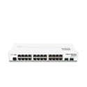 Mikrotik Cloud Router Switch CRS226-24G-2S+IN complete 2 SFP+ cages plus 24 port 10/100/1000 layer 3 switch and router assembled with case and power supply - New!