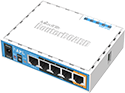 Mikrotik RouterBoard hAP ac lite RB952Ui-5ac2nD-US low cost 5 port 10/100 switch/router SOHO AP with dual radios - New!