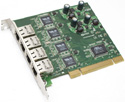 IN/G44V Mikrotik RouterBOARD RB44GV PCI 4-port Gigabit Ethernet adapter (VIA VT6122 Chipset)