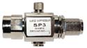 SP3-90-BFM, coaxial lightning protection, 90V-DC to 3GHz, NF to NM .2dB IL typical @3GHz