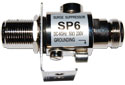 SP6-230-BFF, coaxial lightning protection, 230V-DC to 6GHz, NF to NF .2dB IL@3GHz, .4dB IL@5GHz