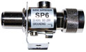 SP6-230-BFM, coaxial lightning protection, 230V-DC to 6GHz, NF to NM .2dB IL@3GHz, .4dB IL@5GHz