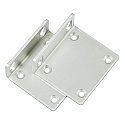 RM-KIT-RB1100 - OEM Mikrotik Rack Mount Kit for RB1100AHx4 Router - clear aluminum finish with screw kit